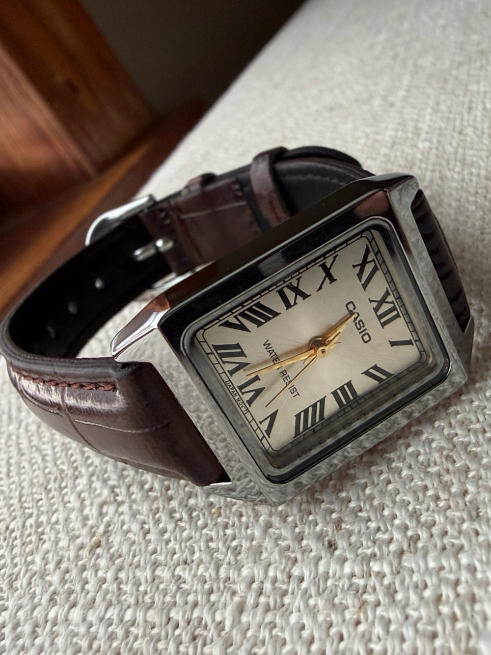 Casio tank watch
